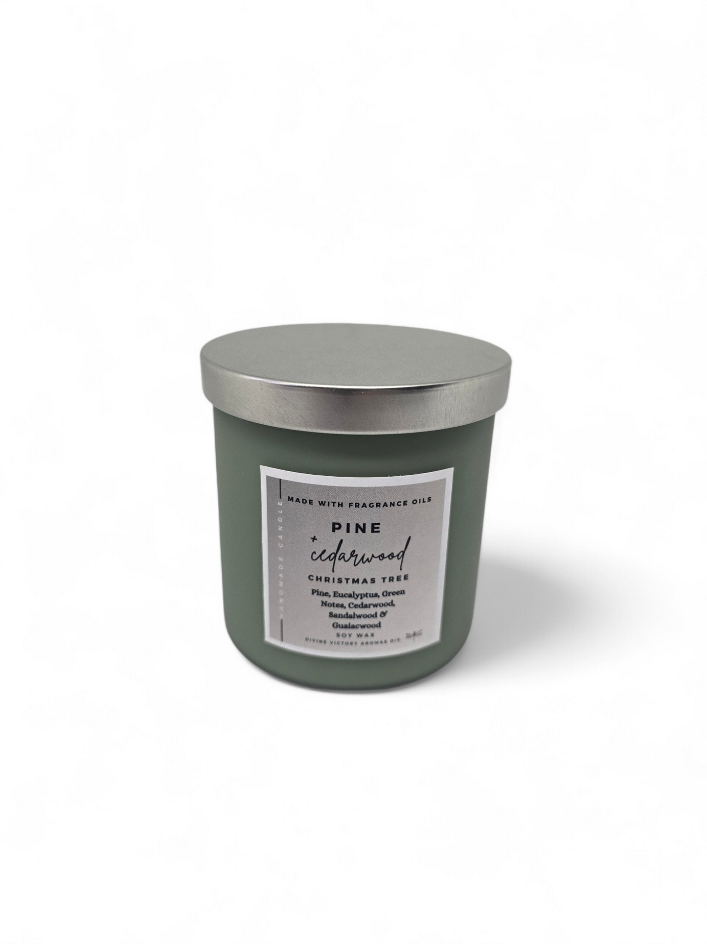 Pine and Cedarwood Luxury Christmas Candle Edition