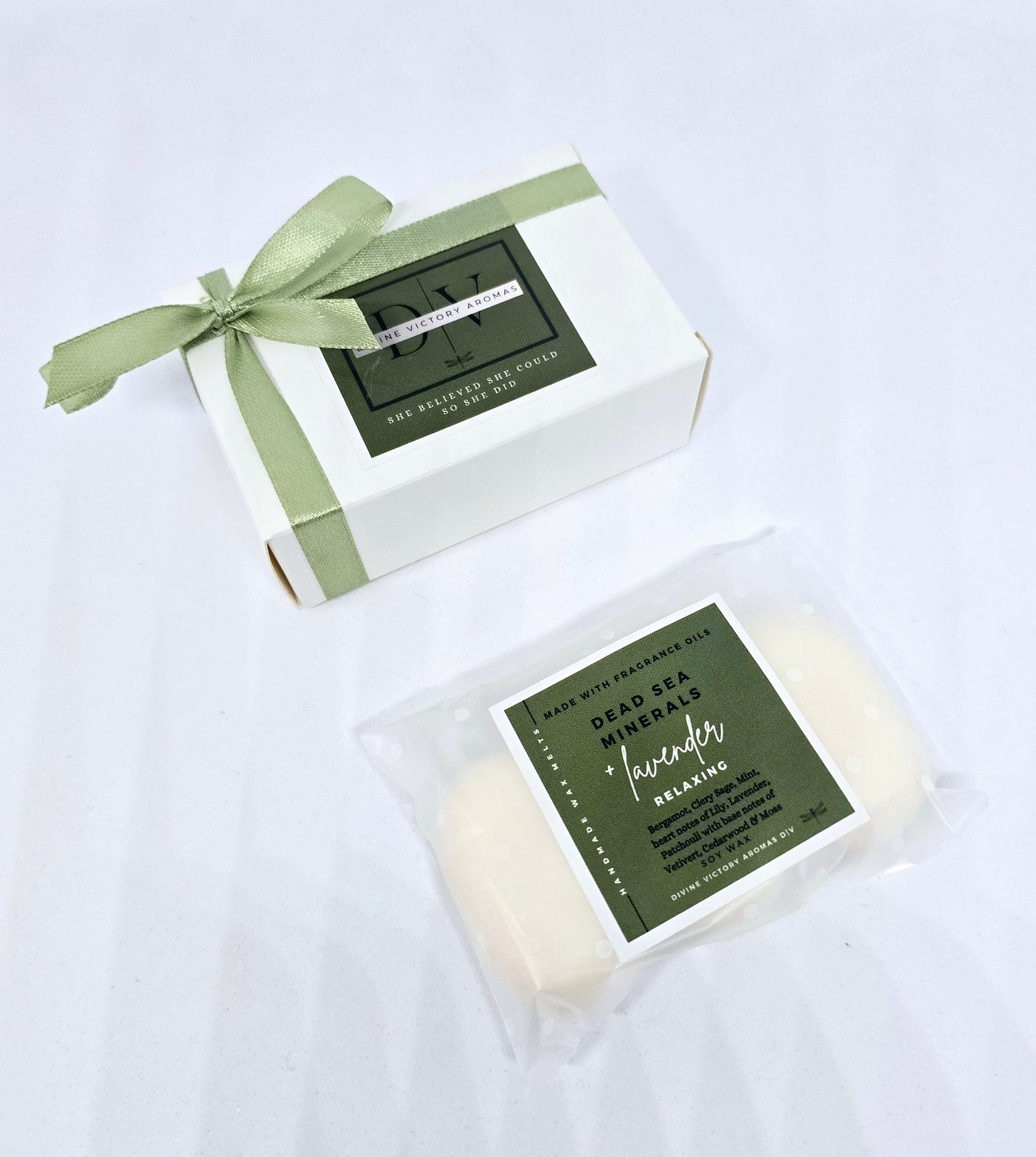 Dead Sea Minerals and Lavender Soy Wax Melts