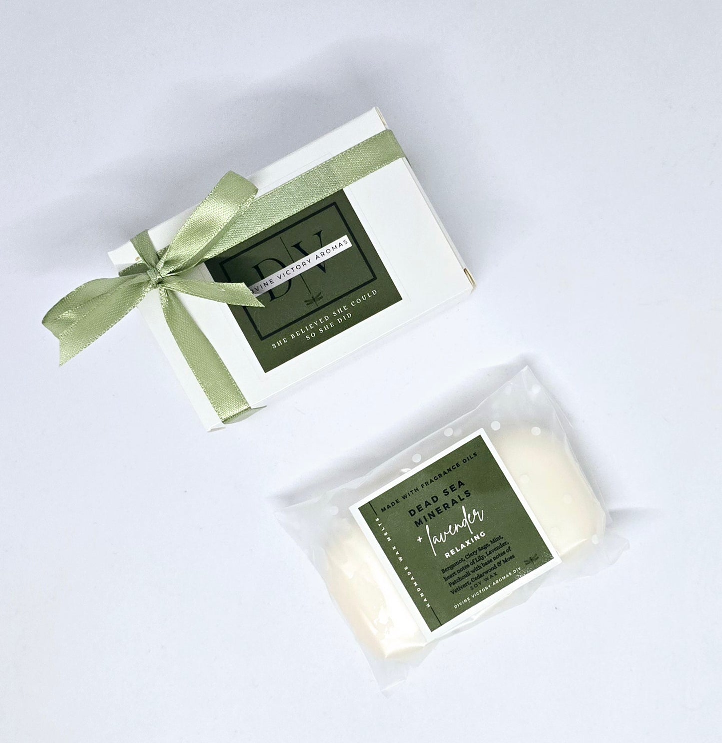 Dead Sea Minerals and Lavender Soy Wax Melts
