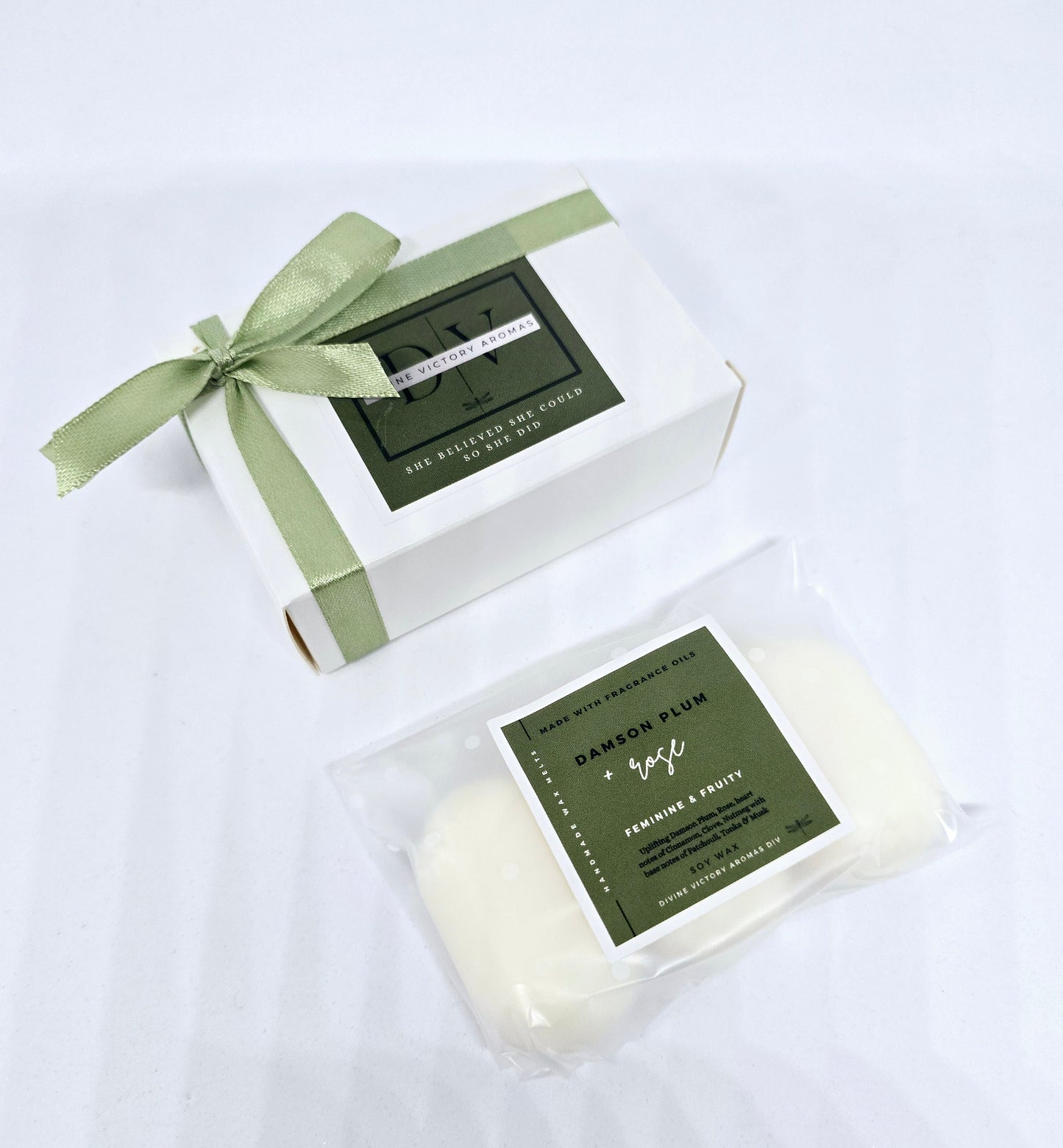 Damson Plum & Rose Fragrance Oils Soy Wax Melts