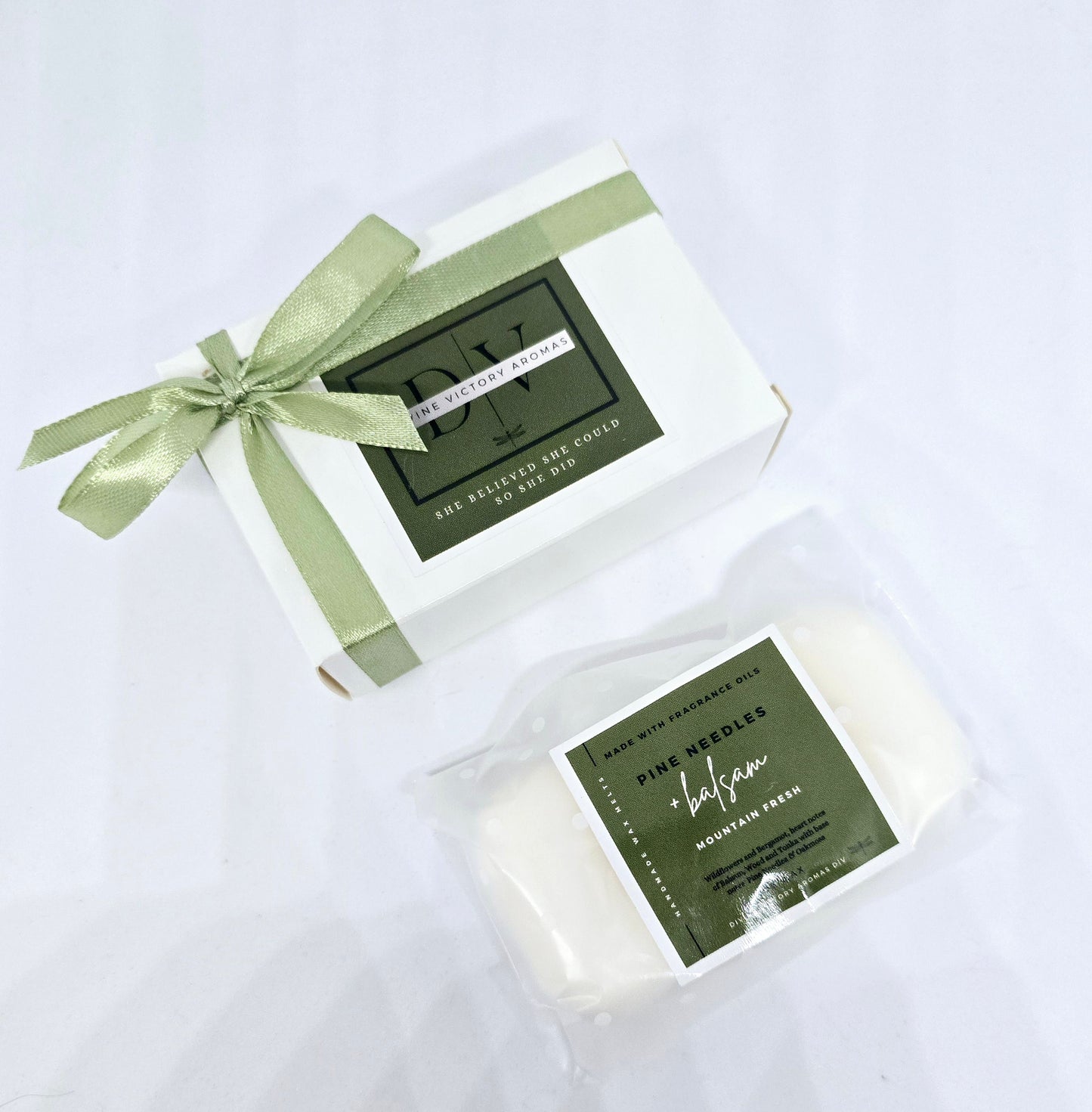 Pine Needles & Balsam Fragrance Oils Soy Wax Melts
