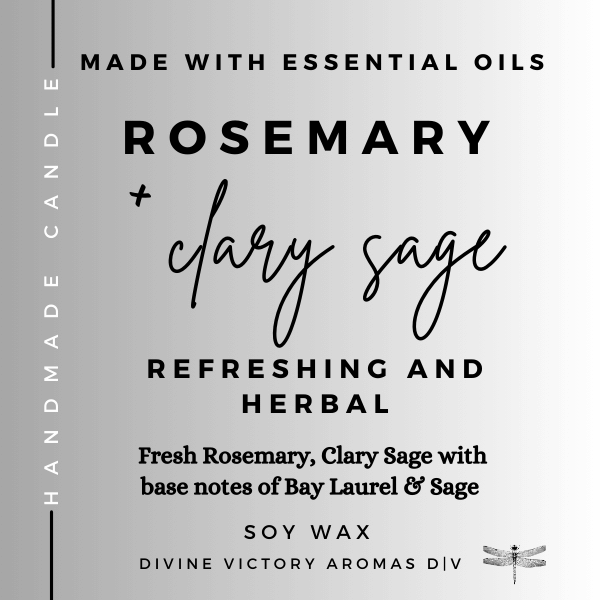 Rosemary & Clary Sage Classic Candle