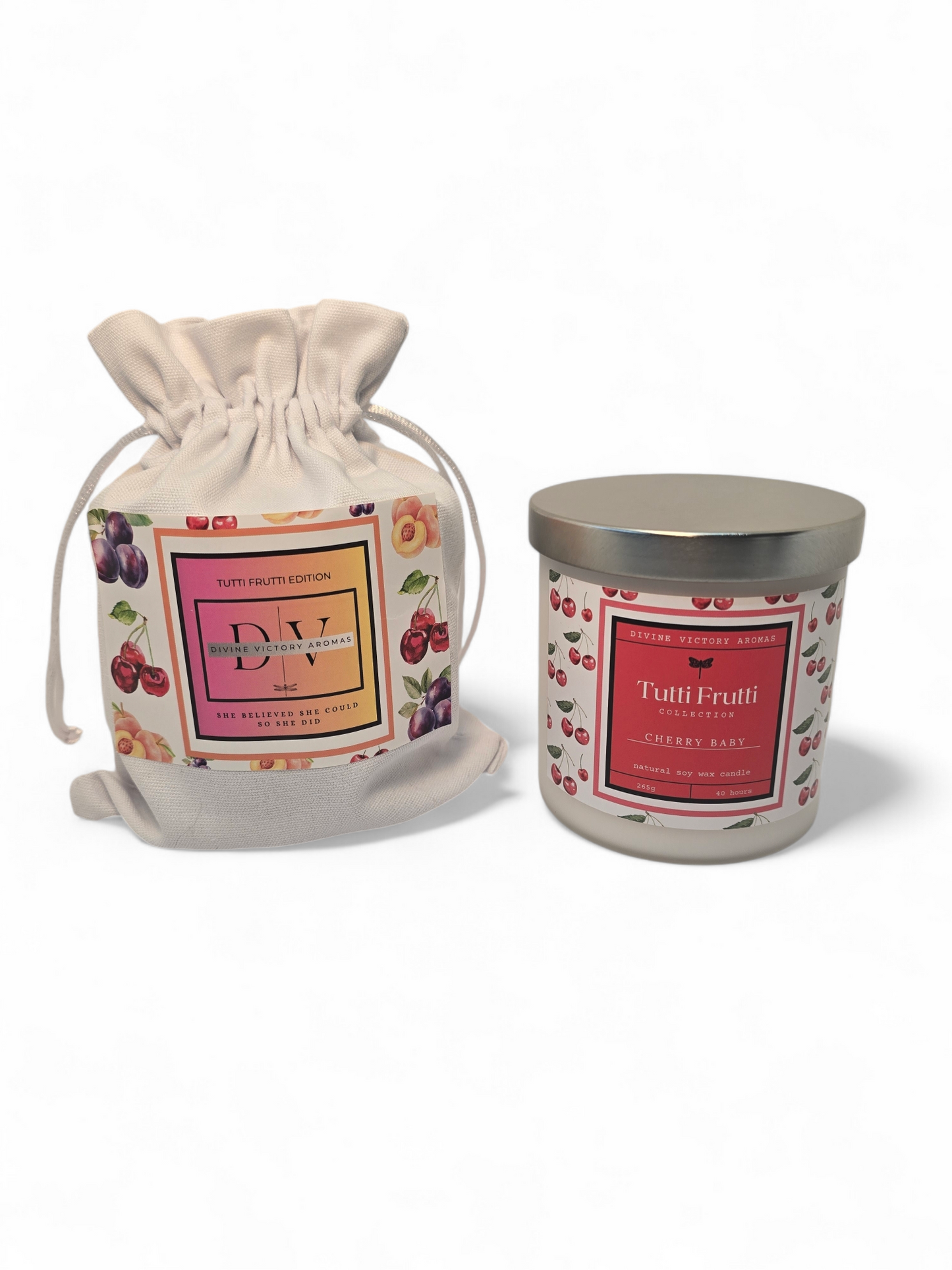 Cherry Baby Luxury Soy Wax Luxury Candle