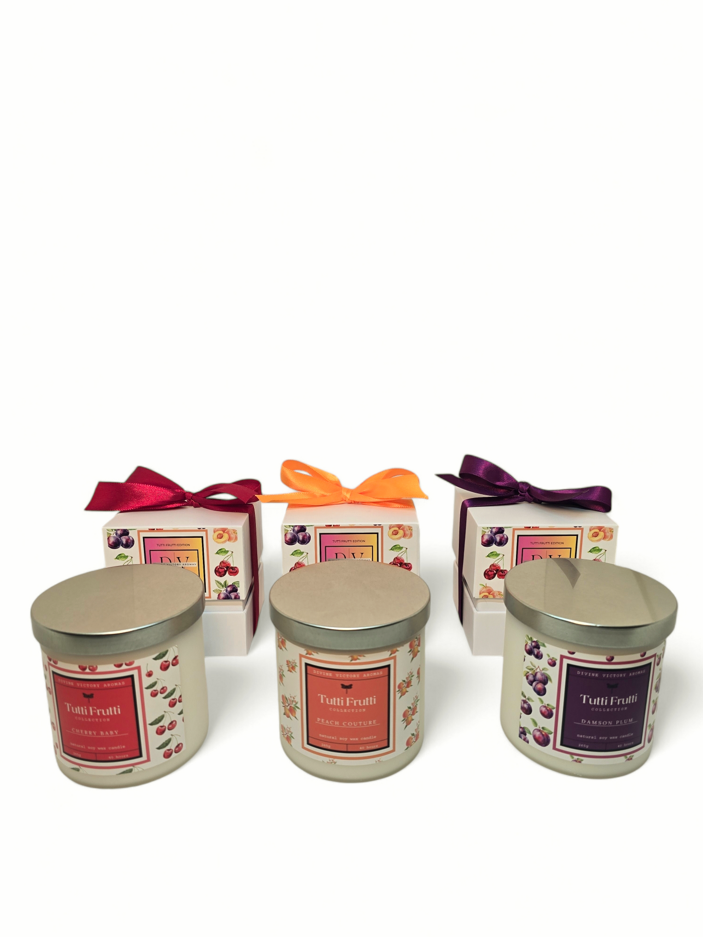 Peach Couture Luxury Soy Wax Candle