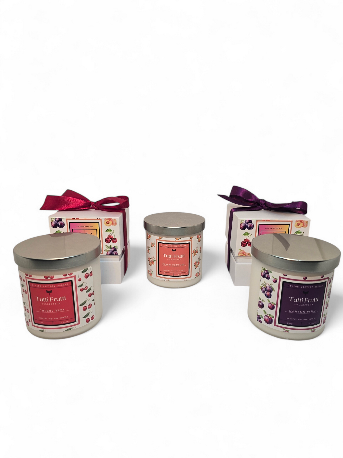 Peach Couture Luxury Soy Wax Candle