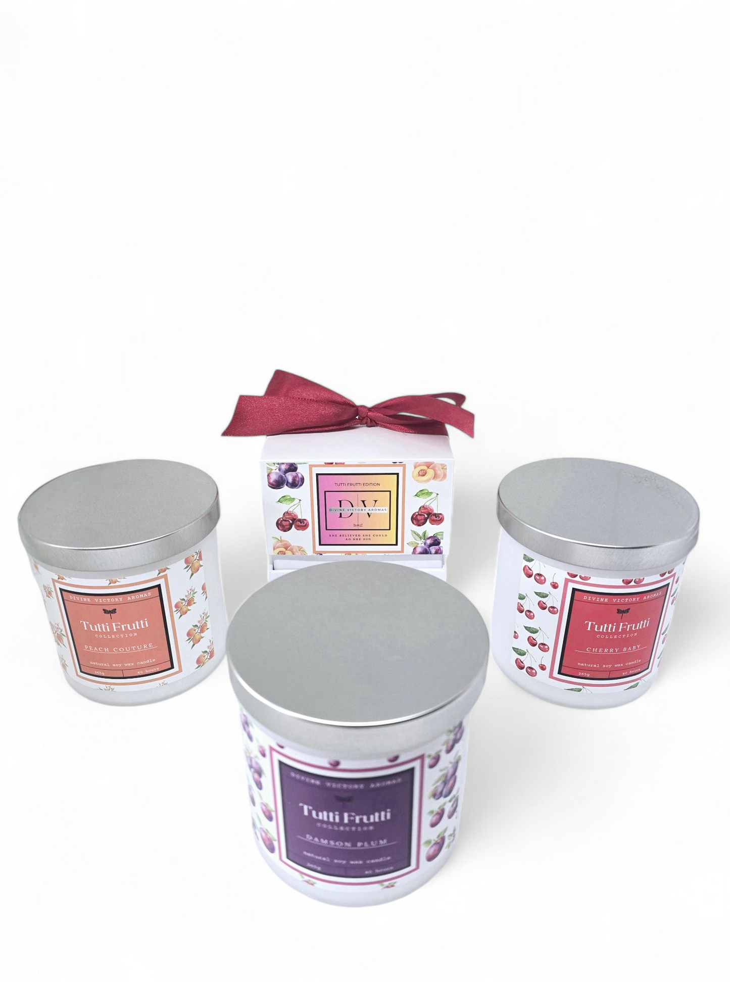 Damson Plum Soy Wax Luxury Candle
